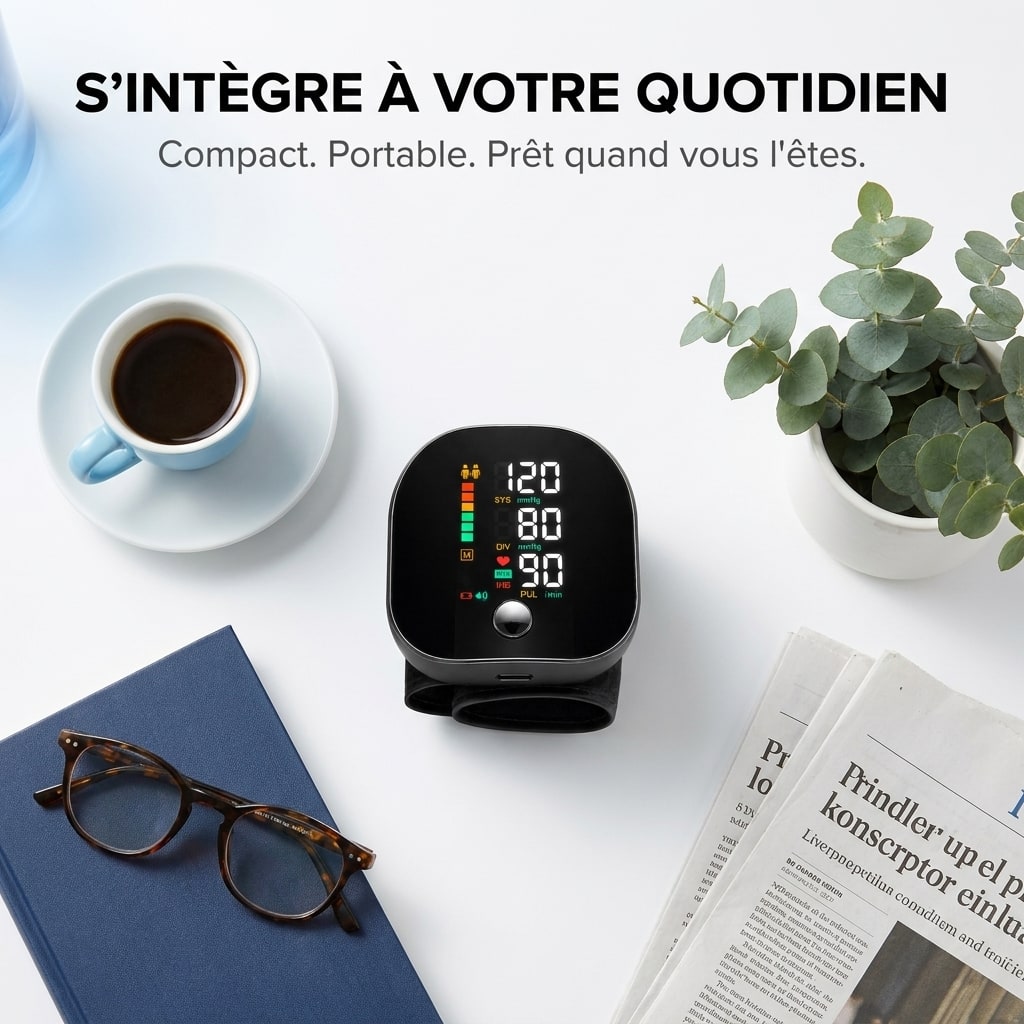 Tensiomètre automatique au poignet sans fil ! 50% Reduction ! 🔥